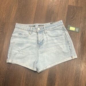 Women's Light Blue Denim Shorts